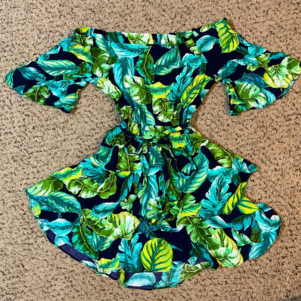 Off shoulder summer dress